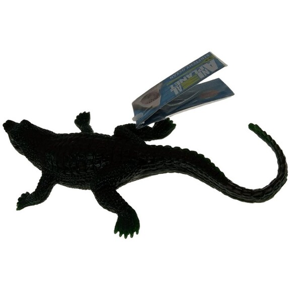 Crocodile Toy Major Life Like Stretchable Squishy Alligator Croc Toy Beaded Blip - Picture 11 of 13